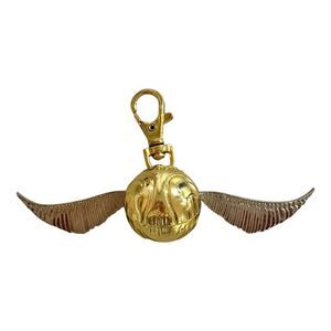 Harry Potter Golden Snitch Keychain Bag Charm. Accessories.